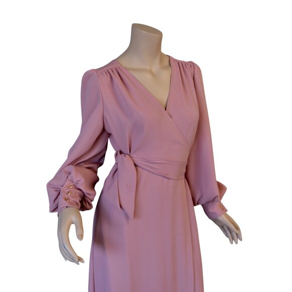 WOO WOO BOUTIQUE Ossie Pink Wrap Dress * One Size - Picture 7 of 17